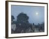 le Christ et ses disciples sur la route de Béthanie-Henry Ossawa Tanner-Framed Giclee Print