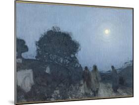 le Christ et ses disciples sur la route de Béthanie-Henry Ossawa Tanner-Mounted Giclee Print