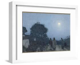 le Christ et ses disciples sur la route de Béthanie-Henry Ossawa Tanner-Framed Giclee Print