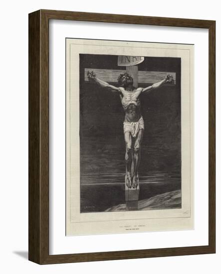 Le Christ, from the Paris Salon-Leon Joseph Florentin Bonnat-Framed Giclee Print