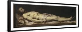 Le Christ mort couché sur son linceul-Philippe De Champaigne-Framed Premium Giclee Print