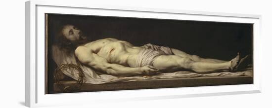 Le Christ mort couché sur son linceul-Philippe De Champaigne-Framed Premium Giclee Print