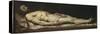 Le Christ mort couché sur son linceul-Philippe De Champaigne-Stretched Canvas