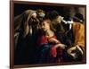 Le Christ Parmi Les Docteurs - Christ among the Doctors Par Borgianni, Orazio (1578-1616). Oil on C-Orazio Borgianni-Framed Giclee Print