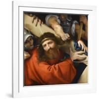 Le Christ portant sa croix-Lorenzo Lotto-Framed Giclee Print