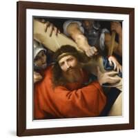 Le Christ portant sa croix-Lorenzo Lotto-Framed Giclee Print