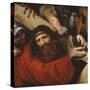 Le Christ portant sa croix-Lorenzo Lotto-Stretched Canvas