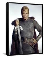 Le Cid EL CID by AnthonyMann with Charlton Heston, 1961 (photo)-null-Framed Stretched Canvas