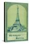 Le Cigare Eiffel Brand Cigar Box Label, View of the Eiffel Tower-Lantern Press-Stretched Canvas