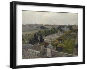 Le cimetière de Picpus et le champ des Martyrs-Victor Marec-Framed Giclee Print