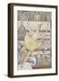 Le cirque-Georges Seurat-Framed Giclee Print