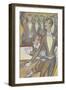 Le cirque-Georges Seurat-Framed Giclee Print