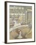 Le cirque-Georges Seurat-Framed Giclee Print