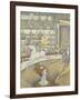 Le cirque-Georges Seurat-Framed Giclee Print