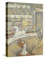 Le cirque-Georges Seurat-Stretched Canvas