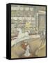 Le cirque-Georges Seurat-Framed Stretched Canvas