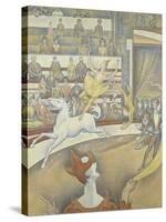 Le cirque-Georges Seurat-Stretched Canvas
