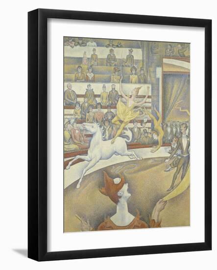 Le cirque-Georges Seurat-Framed Giclee Print