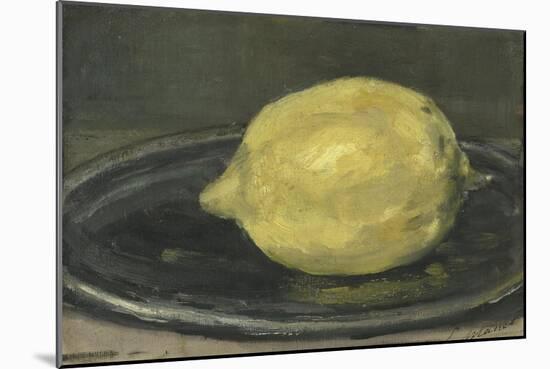 Le citron-Edouard Manet-Mounted Giclee Print