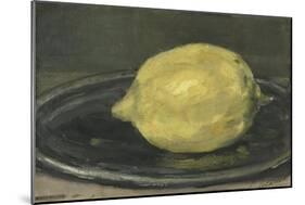 Le citron-Edouard Manet-Mounted Giclee Print