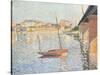 Le Clipper, Asnieres, 1887-Paul Signac-Stretched Canvas