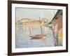 Le Clipper, Asnieres, 1887-Paul Signac-Framed Giclee Print