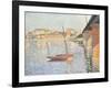 Le Clipper, Asnieres, 1887-Paul Signac-Framed Giclee Print