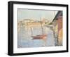 Le Clipper, Asnieres, 1887-Paul Signac-Framed Giclee Print