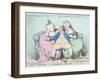Le Cochon Et Ses Deux Petits, or Rich Pickings for a Noble Appetite-James Gillray-Framed Giclee Print