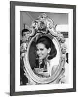 Le Cocu magnifique Il Magnifico cornutoThe Magnificent Cuckold with Claudia Cardinale, 1965 (b/w ph-null-Framed Photo