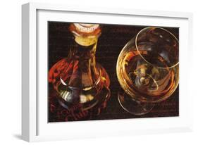 Le Cognac-Teo Tarras-Framed Giclee Print