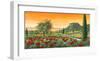 Le Colline in Fiore-Tebo Marzari-Framed Art Print