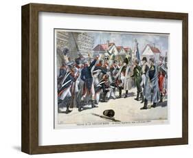 Le Colonel Roquebrune, a Drama by Georges Ohnet, 1897-F Meaulle-Framed Giclee Print