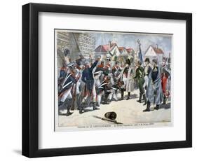 Le Colonel Roquebrune, a Drama by Georges Ohnet, 1897-F Meaulle-Framed Giclee Print