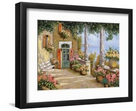 Le Colonne Sulla Terrazza-Guido Borelli-Framed Giclee Print