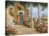 Le Colonne Sulla Terrazza-Guido Borelli-Stretched Canvas