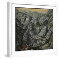 Le combat du défilé du Pas-de-Suze en Piémont, 6 mars 1629-null-Framed Giclee Print