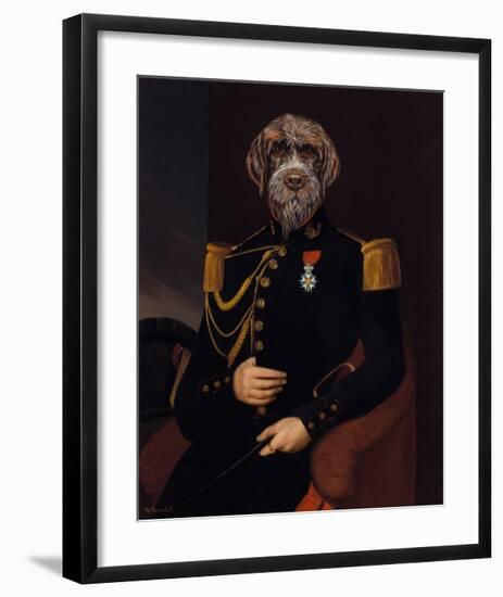 Le Commandant-Thierry Poncelet-Framed Premium Giclee Print