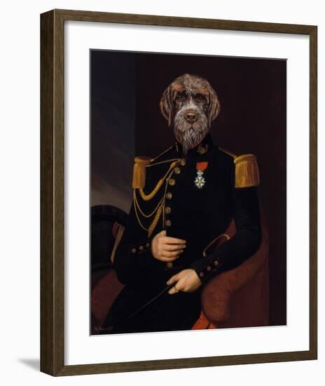 Le Commandant-Thierry Poncelet-Framed Premium Giclee Print