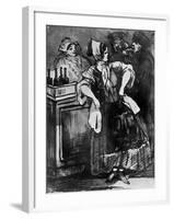 Le Comptoir, 19th Century-Constantin Guys-Framed Giclee Print