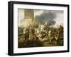 Le comte Eudes défend Paris contre les Normands en 886-Jean Victor Schnetz-Framed Giclee Print