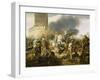 Le comte Eudes défend Paris contre les Normands en 886-Jean Victor Schnetz-Framed Giclee Print