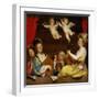 Le Concert, 1624-Gerrit van Honthorst-Framed Giclee Print