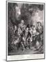 Le Concert Champetre, 1735-Jean Antoine Watteau-Mounted Premium Giclee Print