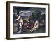 Le Concert Champetre, or the Pastoral Concert-Giorgione and Titian-Framed Giclee Print
