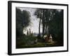 Le Concert Champêtre (Woodland Music-Maker)-Jean-Baptiste-Camille Corot-Framed Giclee Print