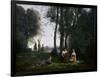 Le Concert Champêtre (Woodland Music-Maker)-Jean-Baptiste-Camille Corot-Framed Giclee Print