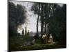 Le Concert Champêtre (Woodland Music-Maker)-Jean-Baptiste-Camille Corot-Mounted Giclee Print