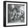 Le Concert Champetre-null-Framed Art Print