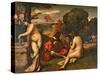 Le Concert Champetre-Titian (Tiziano Vecelli)-Stretched Canvas